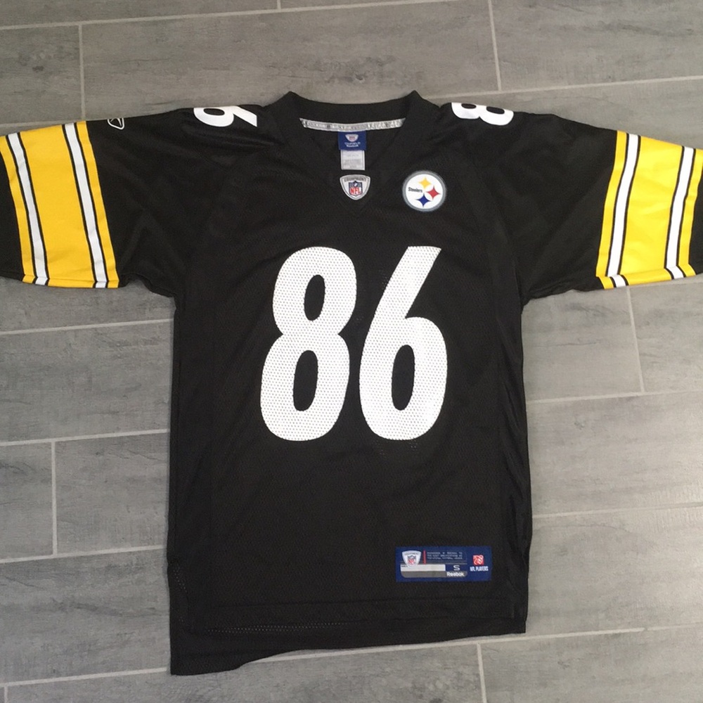 Reebok NFL Equipment Hines Ward Black Jersey